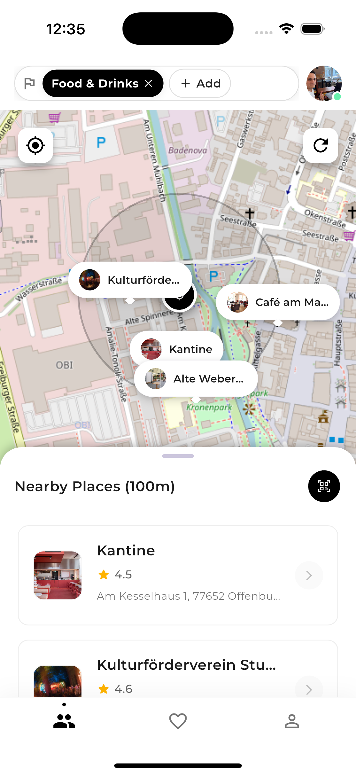 PlaceSnap journey step 1